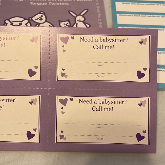 American Girl Library - Babysitters Business Kit - Picture 6 of 7